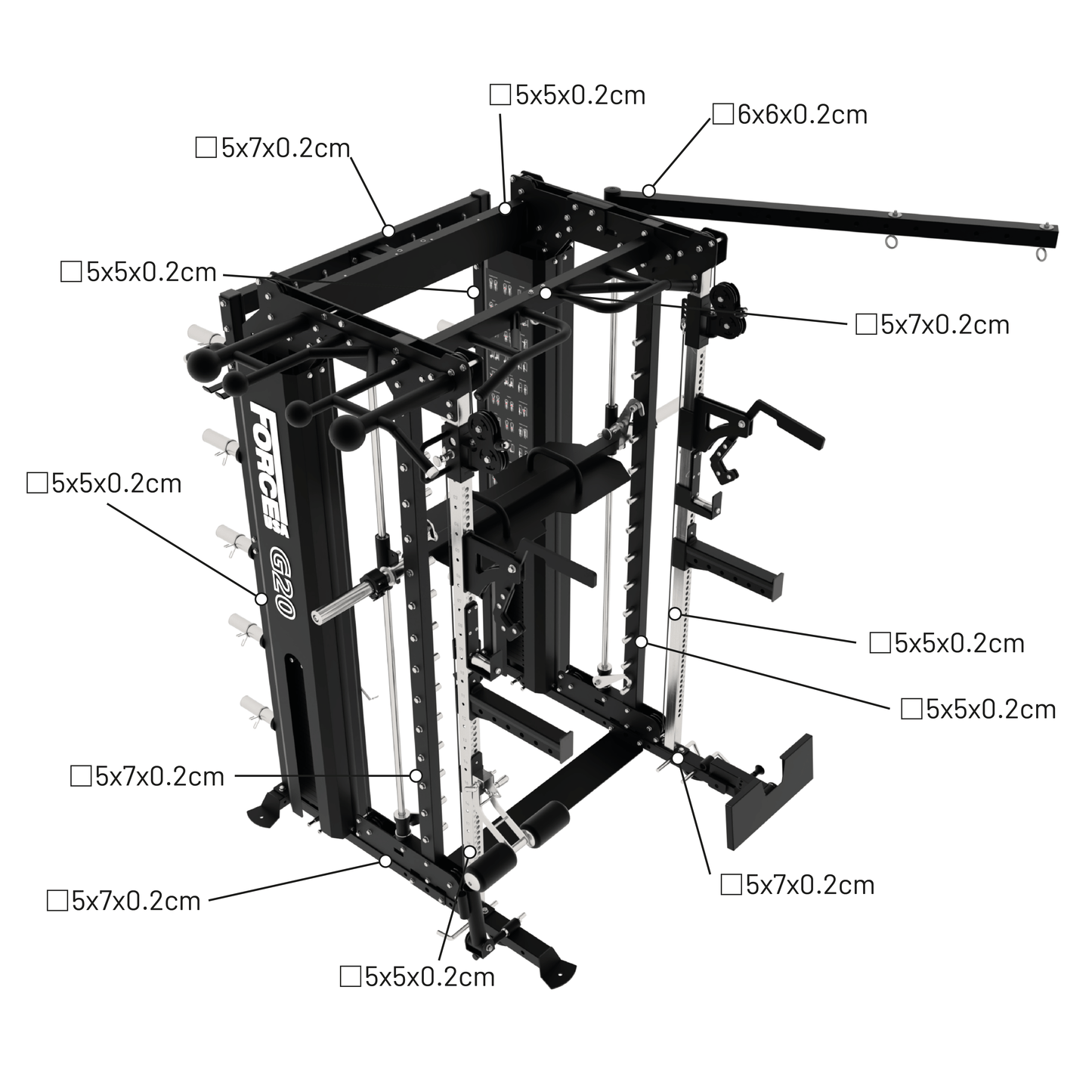 Force USA G20 Pro™ All-In-One Trainer