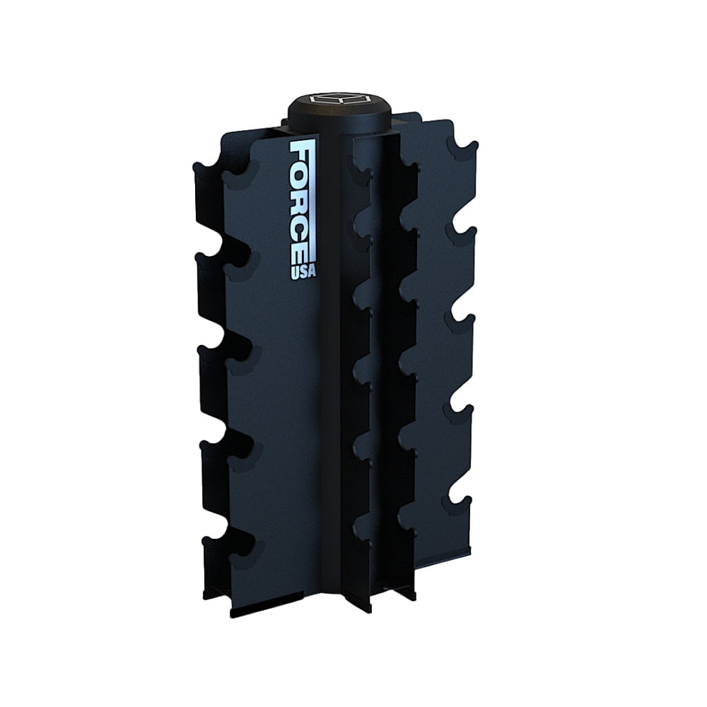 Force USA Vertical Dumbbell Rack 5-30kg (11 Pairs) | Gym and Fitness