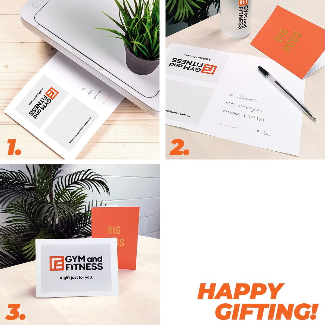 Gym and Fitness Gift Card