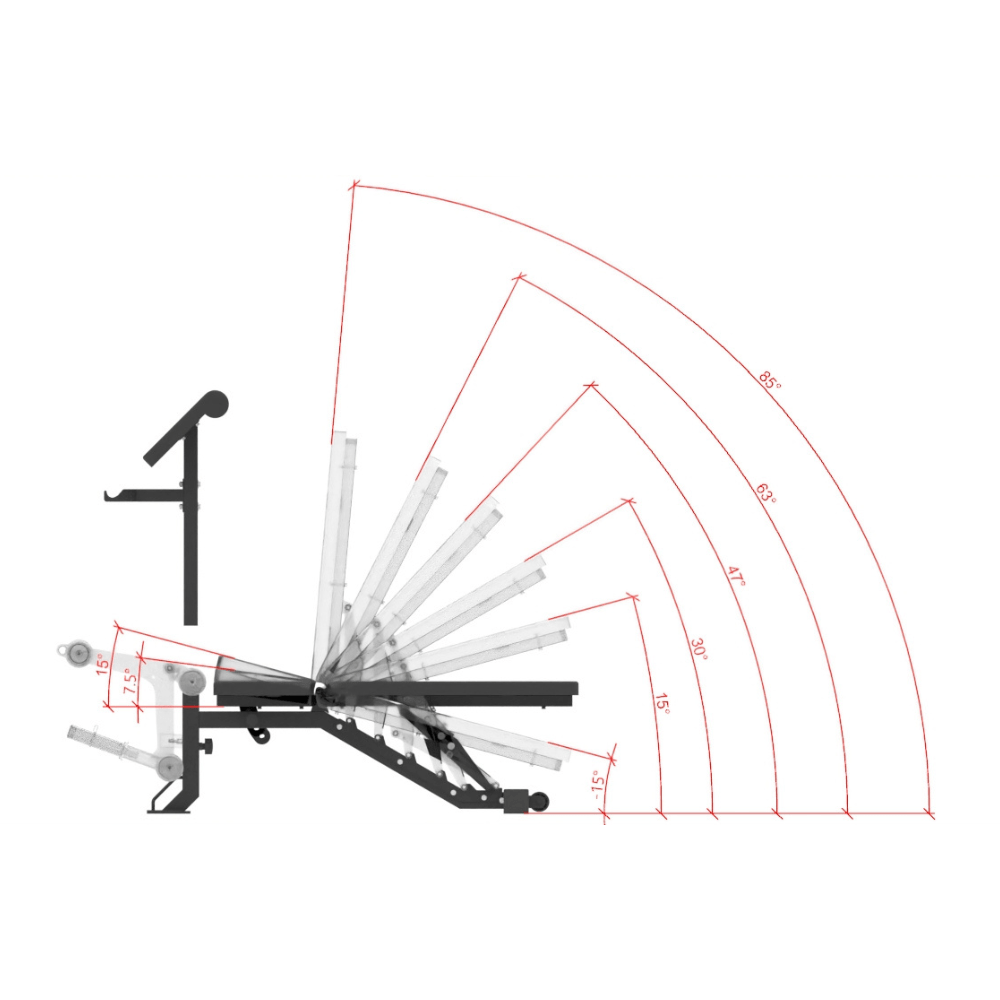 Force USA FID Bench with Arm and Leg Developer