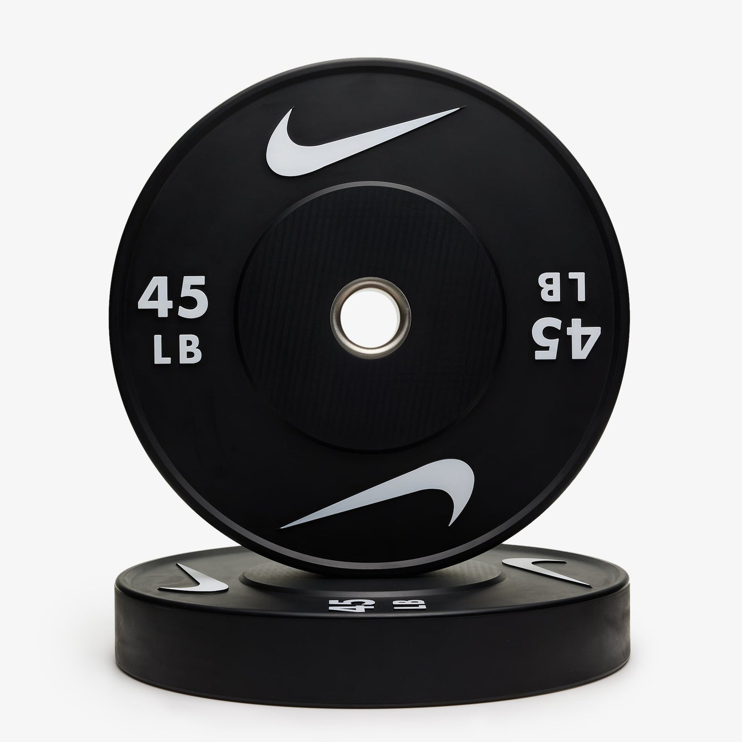 Nike Strength Barbell and Rubber Plate Set