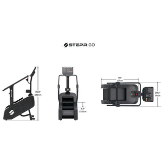 Stepr Go STEPR Go - LED Console with Bluetooth Connectivity | Gym and Fitness