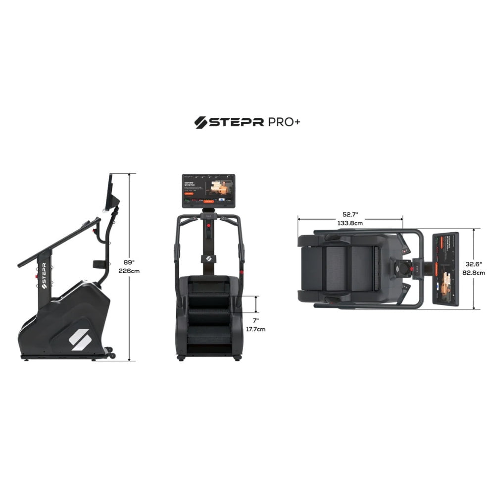 STEPR PRO+ Stair Climber (27" Touchscreen)