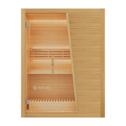 Revel Saunas Tampere - 3 Person Traditional Finnish Sauna with Step