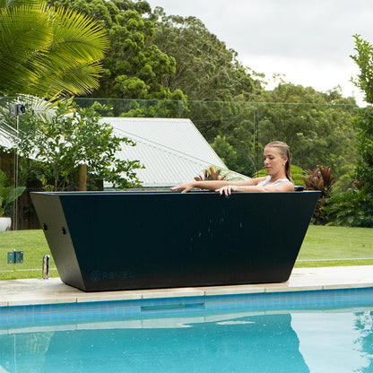 Revel Edur Noir Ice Bath Tub - Acrylic Ice Bath