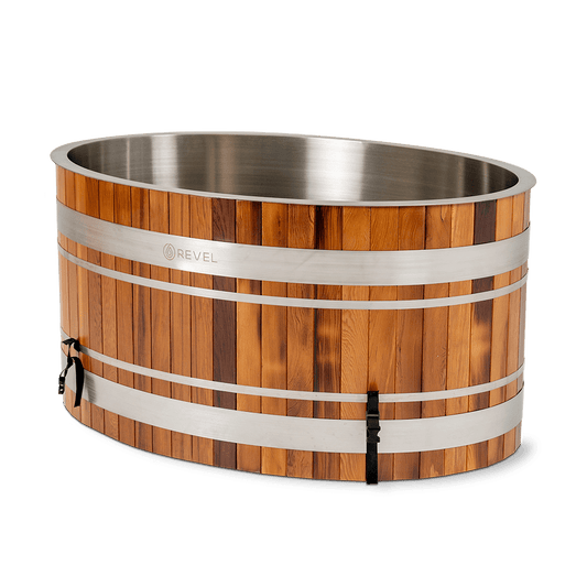 Revel Glacier Solo – Premium Cedar Ice Bath