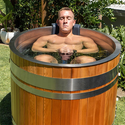 Revel Glacier Solo – Premium Cedar Ice Bath