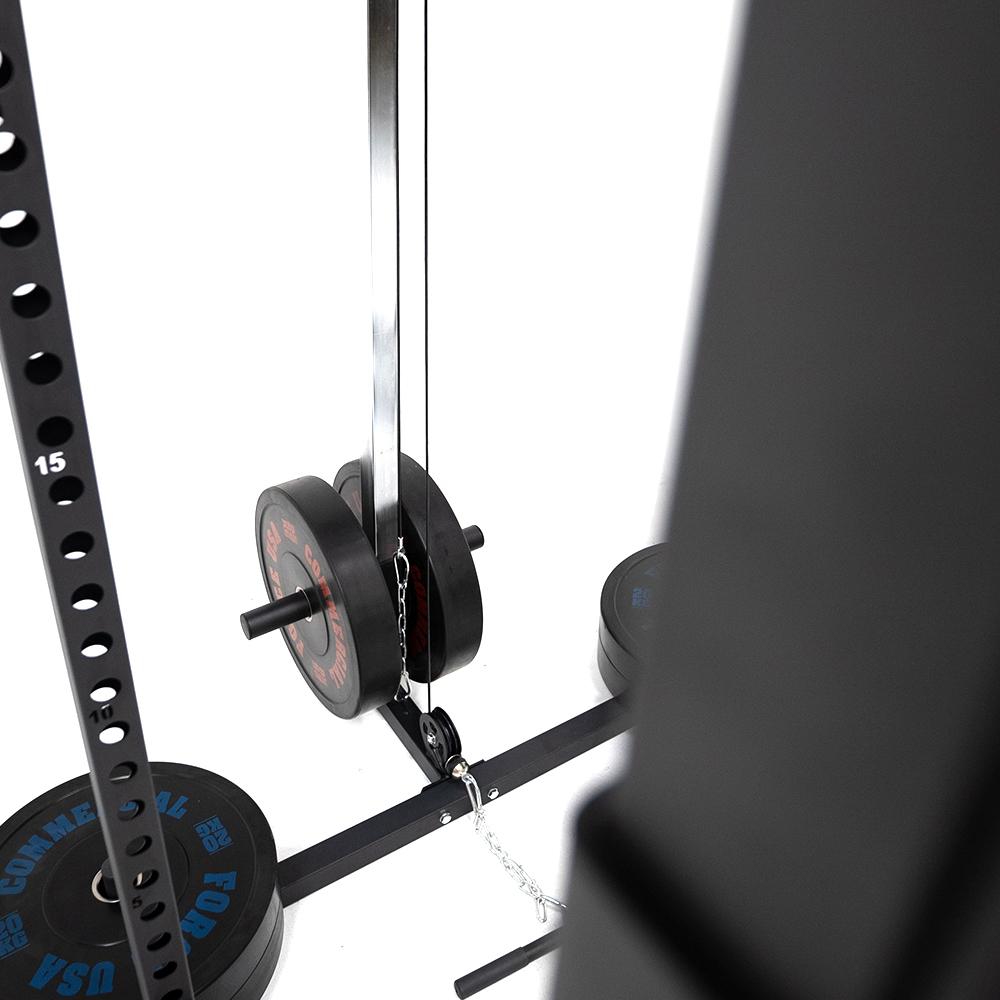 Force USA PT Power Rack Lat Pull Down Attachment Gym and Fitness