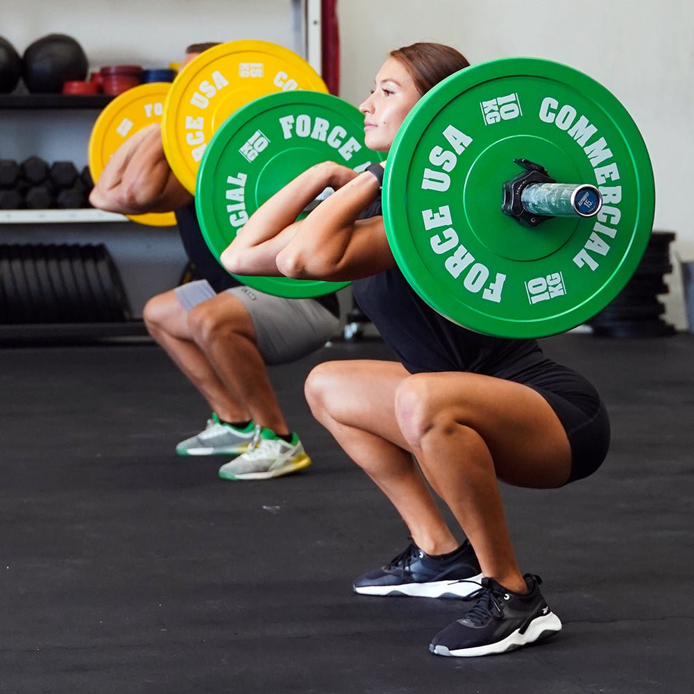 Force USA Pro Grade Coloured Bumper Plates (Sold individually)