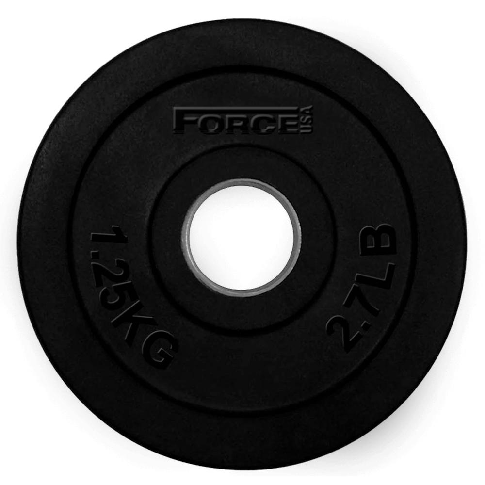 Force USA Rubber Coated 29mm Standard Weight Plates (Sold individually)