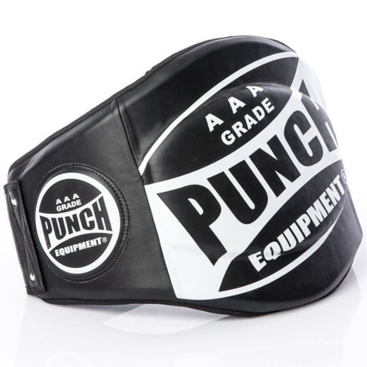 PUNCH Equipment Trophy Getters Boxing Belly Pad - Black/White