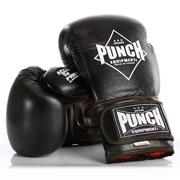 PUNCH Equipment Black Diamond Muay Thai Boxing Gloves