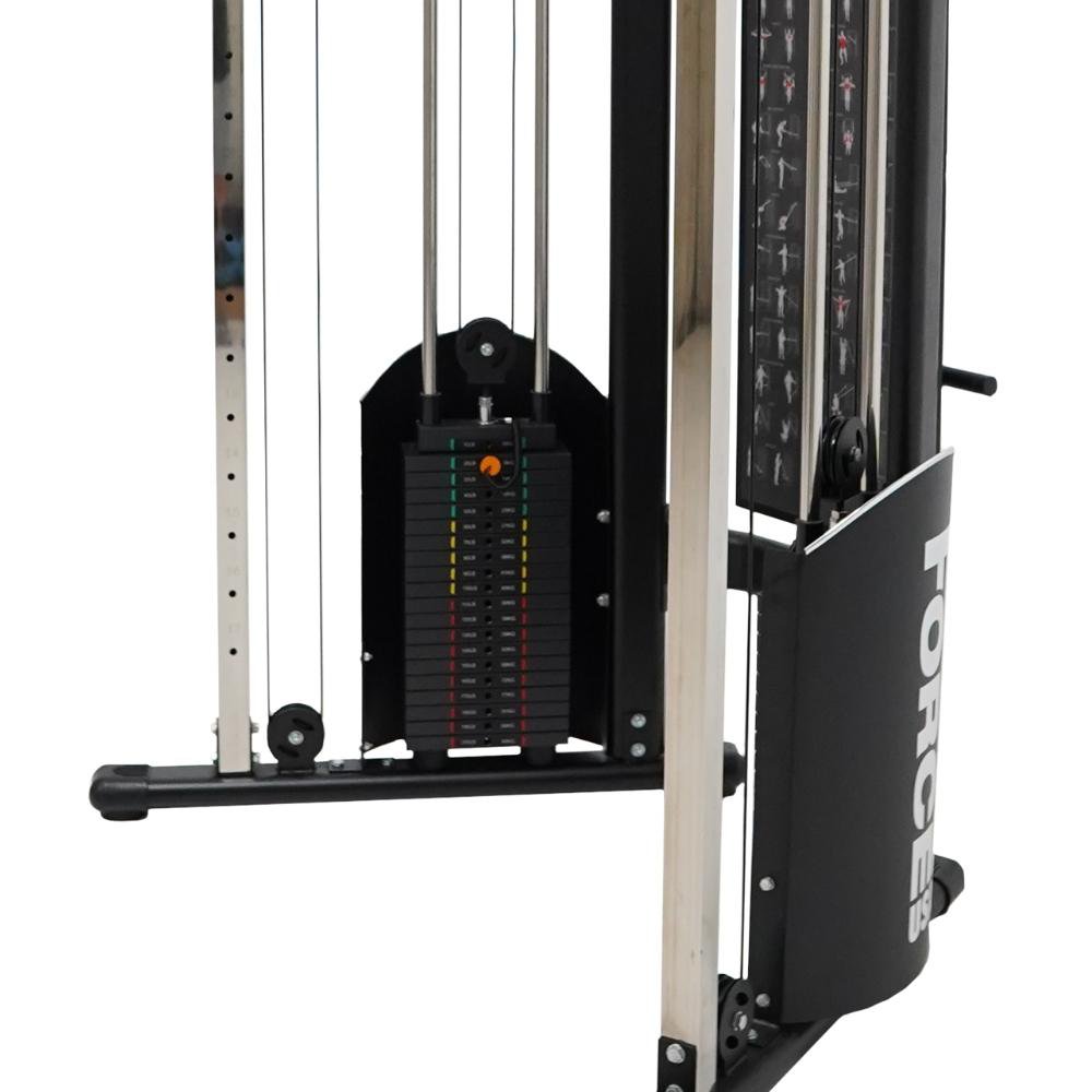 Running Trainer Stack Force USA Functional Trainer Weight Stack Upgrade (2 x 30kg) | Gym and ...