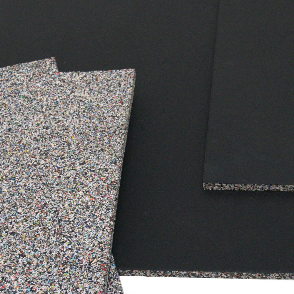VersaFit Flooring Commercial Flooring Tile - Fire Tested - 1m x 1m x 15mm - Black