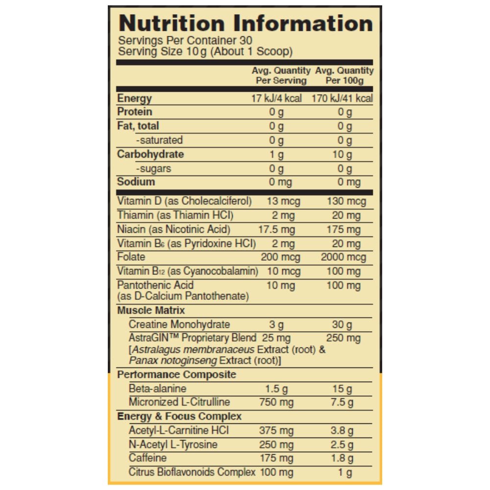 Optimum Nutrition Gold Standard Pre-Workout