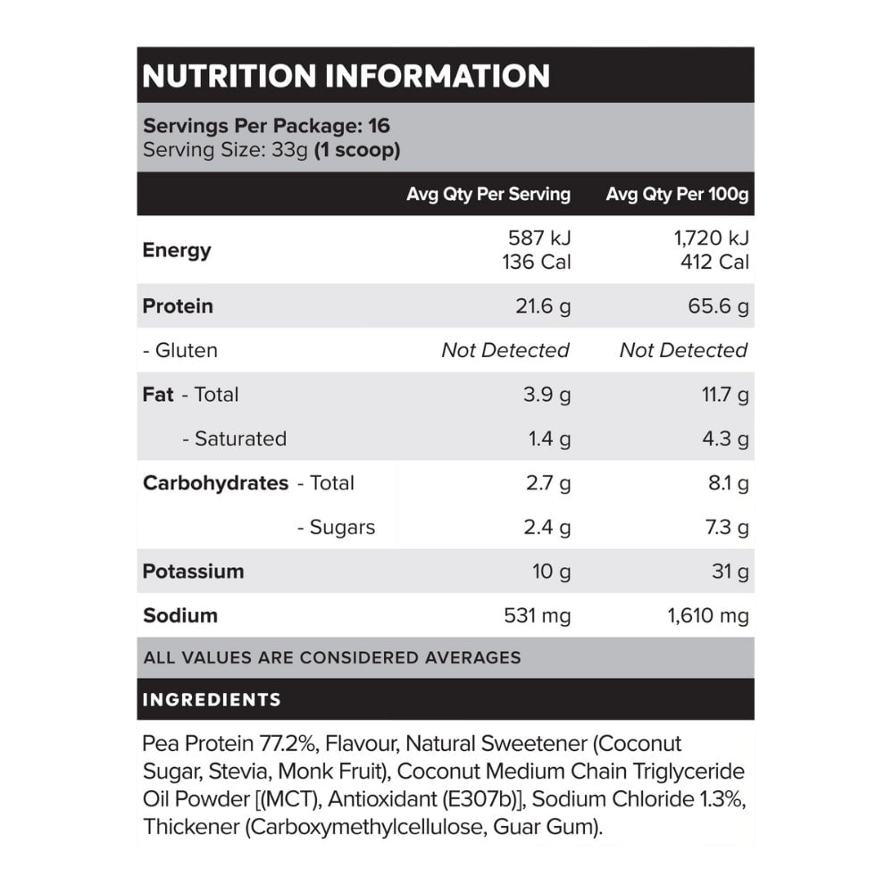 Muscle Nation All Natural Plant Protein