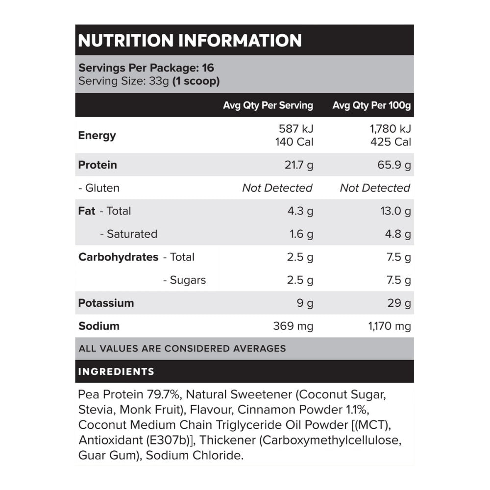 Muscle Nation All Natural Plant Protein