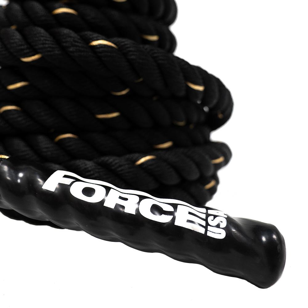 Force Model Ropes Force USA® 15m Battle Rope | Gym and Fitness