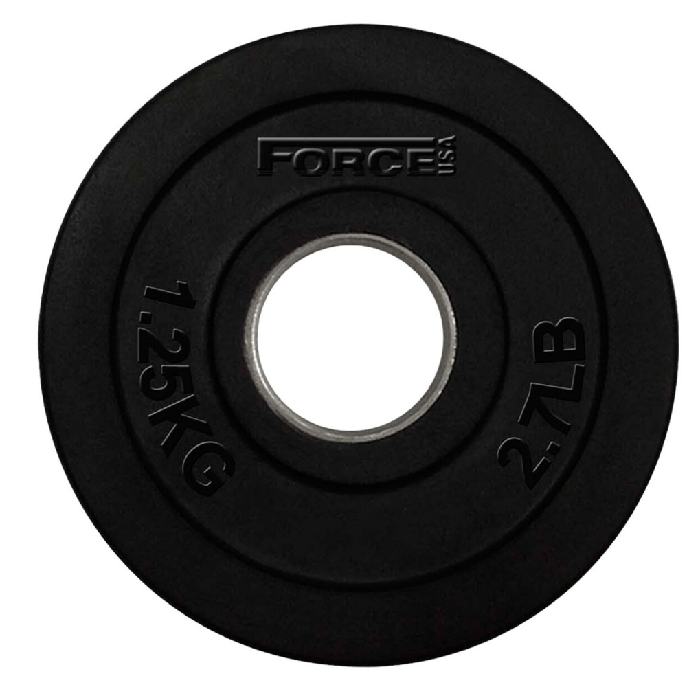 Force USA Rubber Coated 51mm Olympic Weight Plates (Sold individually)