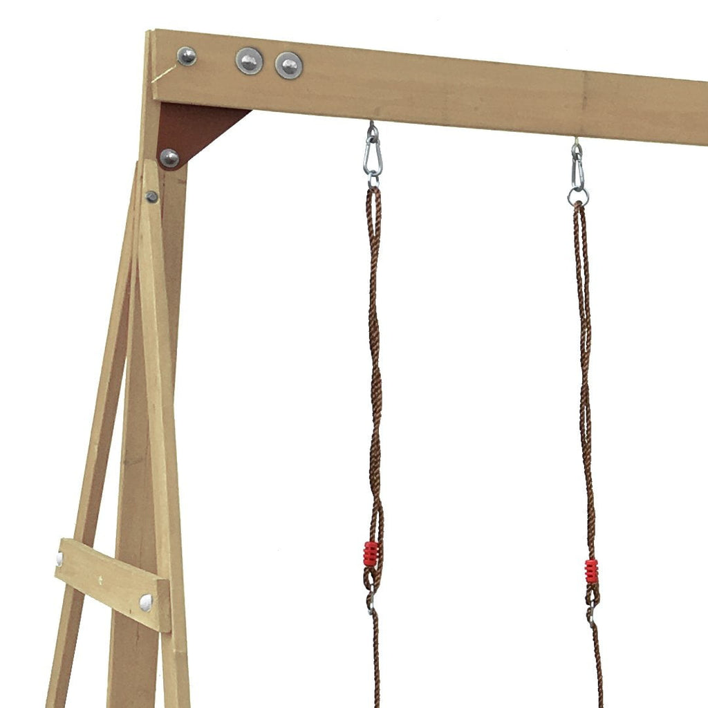WonderFit Kids Swing Set with Climbing Frame