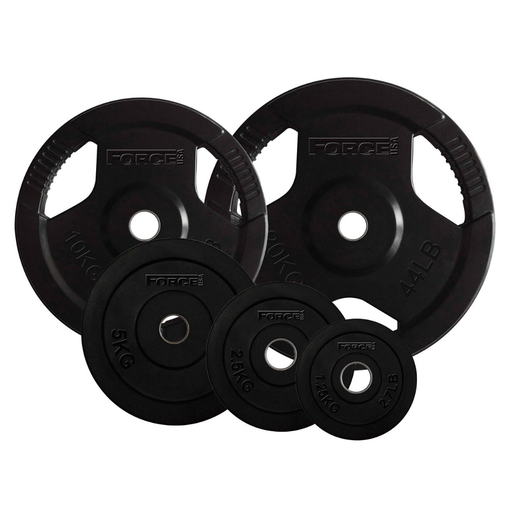 Rubber gym deals plates